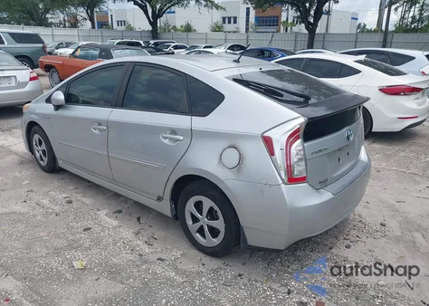 2013 Toyota Prius из США, поврежденный, VIN JTDKN3DUUD5688483